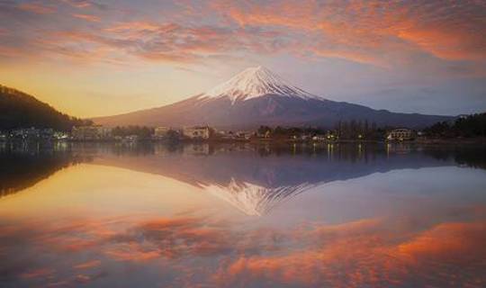 Mount Fuji in Japan